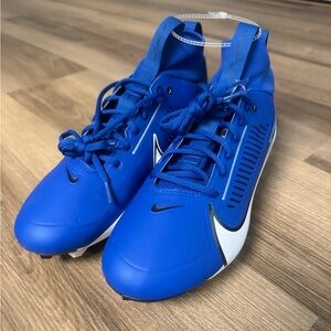 Nike Vapor Edge Pro 360 2 Football Cleats Size 13 Royal Blue White DA5456-414